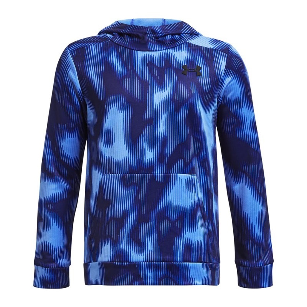 Under Armour NWT UA Loose Fit Lightweight Tie Dye Camo Fleece Hoodie Youth L